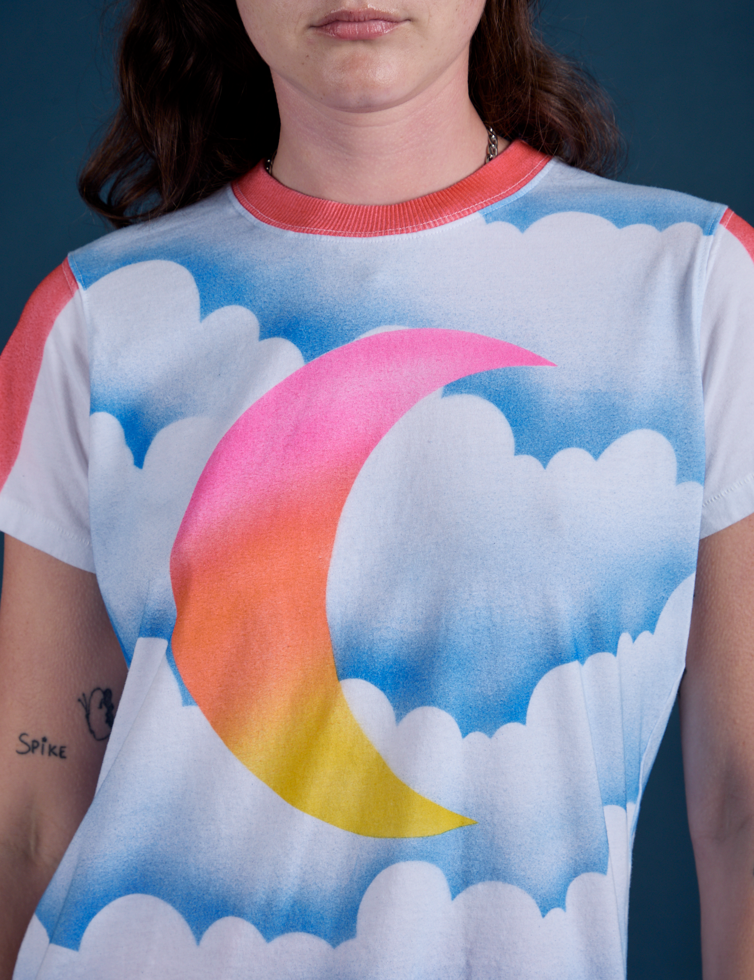 Airbrush Moon Vintage Tee