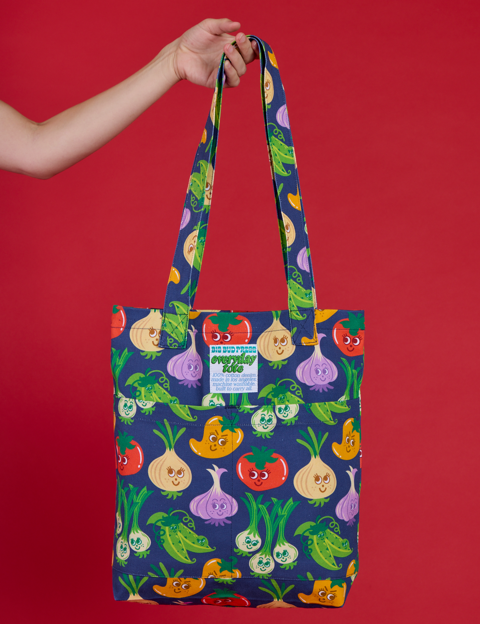 Veggie Village Printed Bags