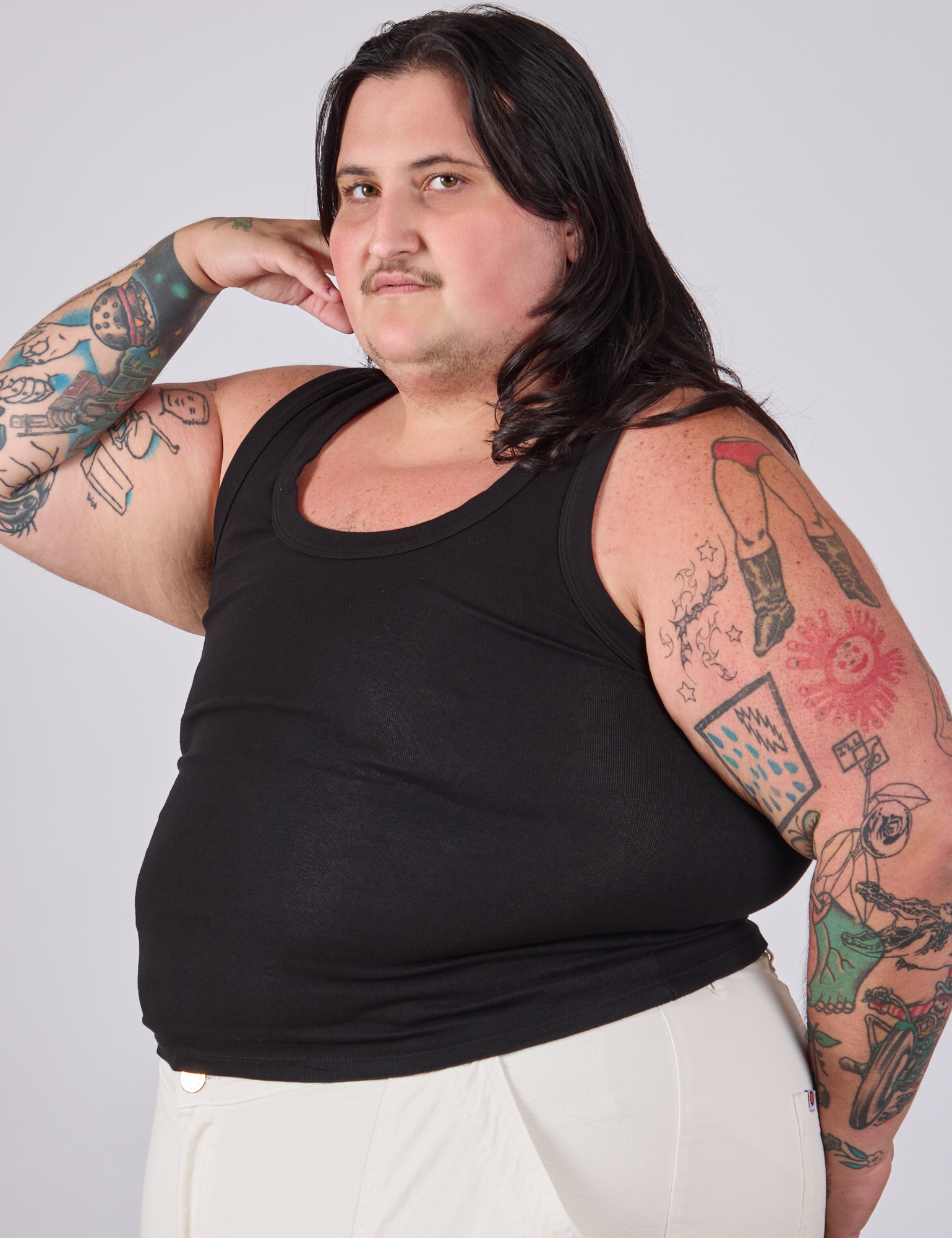 新品タグ付き　WILLFULLY camisole open tank OP The Tank Top - Basic Black – BIG BUD PRESS