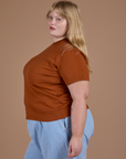 Burly Tee - Burnt Terracotta