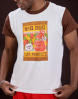 Vintage Tee in Gummy Bear front close up on Isaac