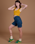 Carpenter Shorts - Dark Wash