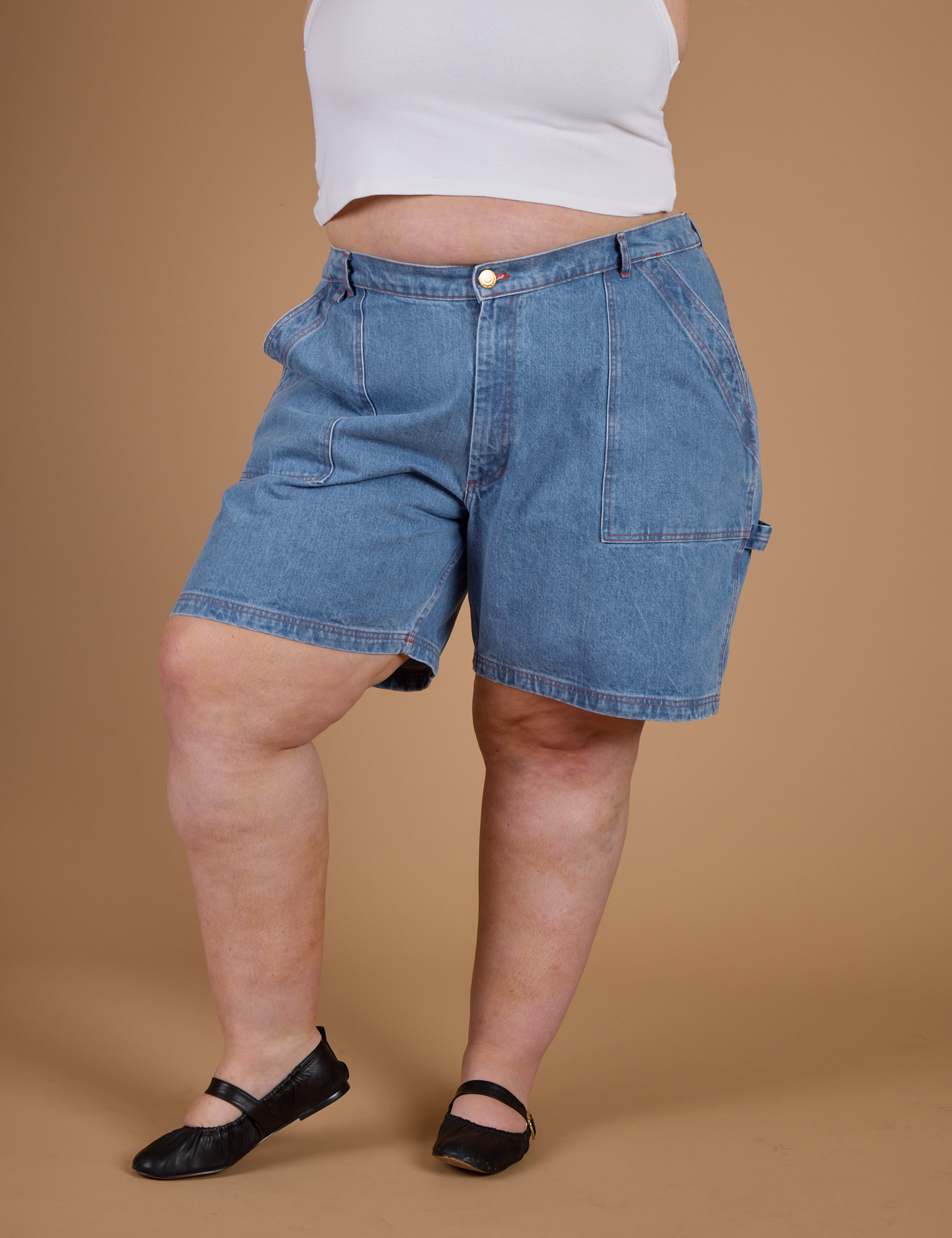 Carpenter Shorts - Medium Wash – BIG BUD PRESS
