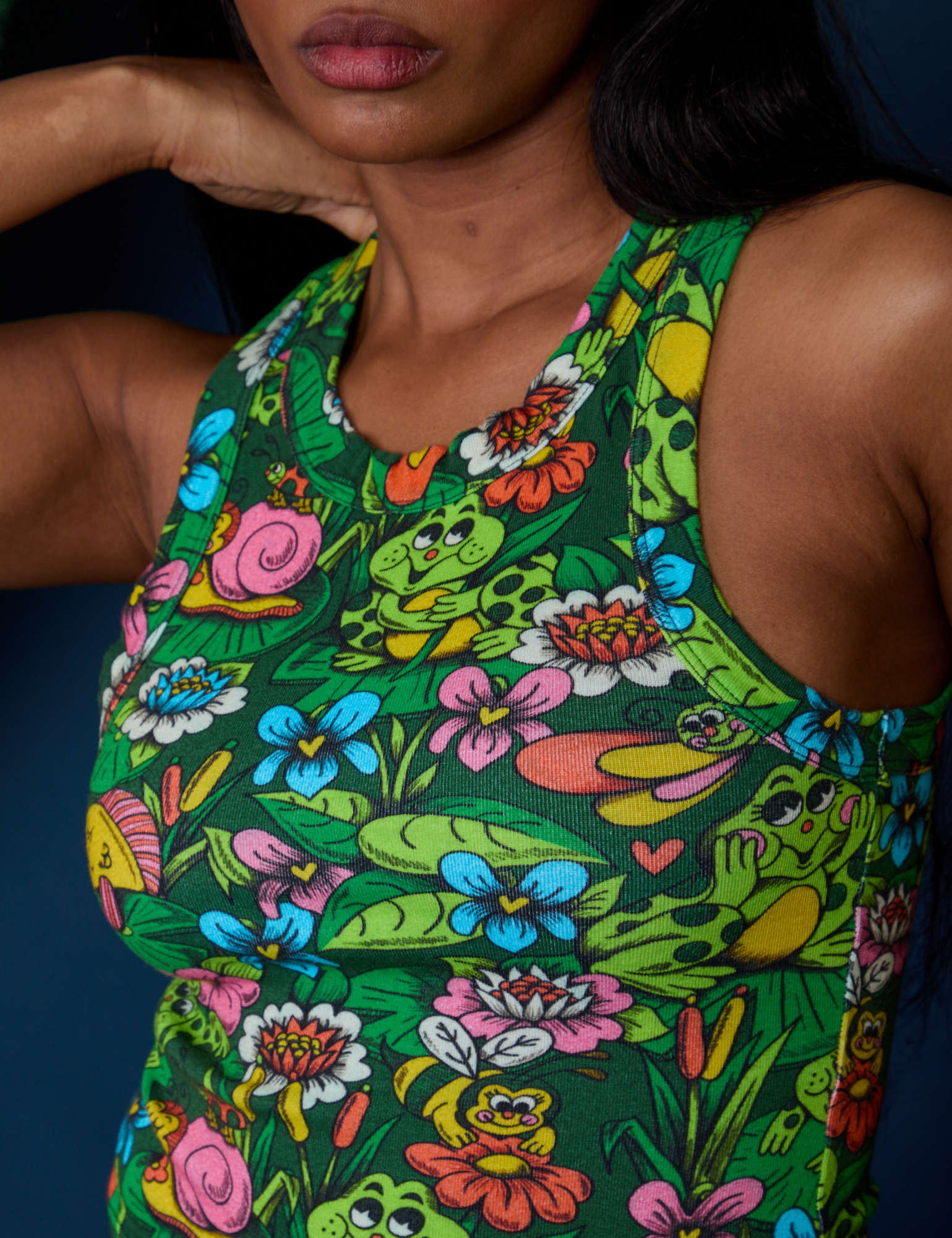 Pond Party Racerback Tank