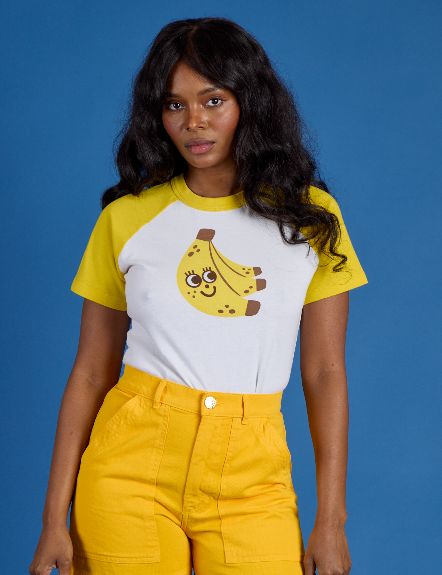 Produce Raglan Tee - Banana
