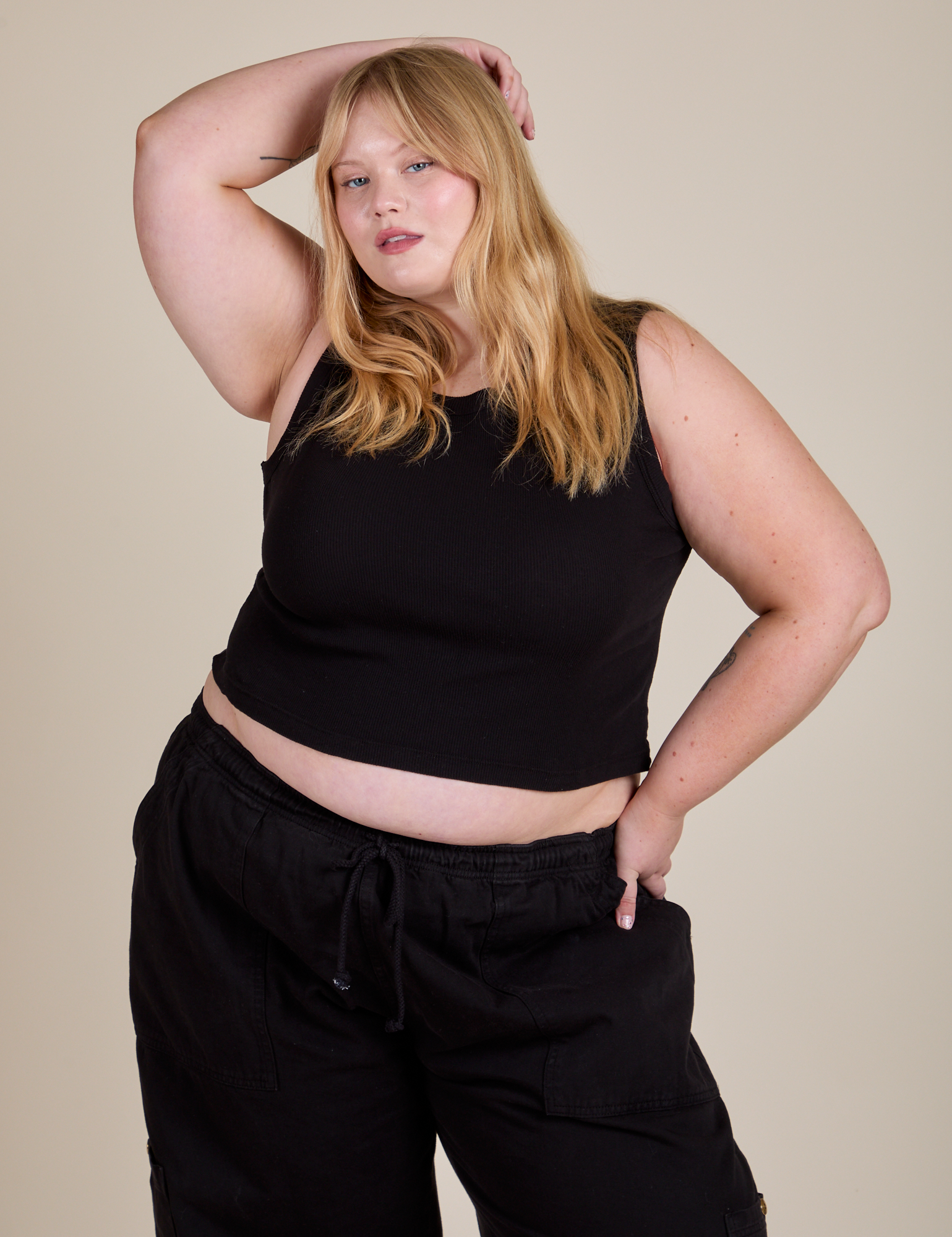 Muscle Tee - Basic Black