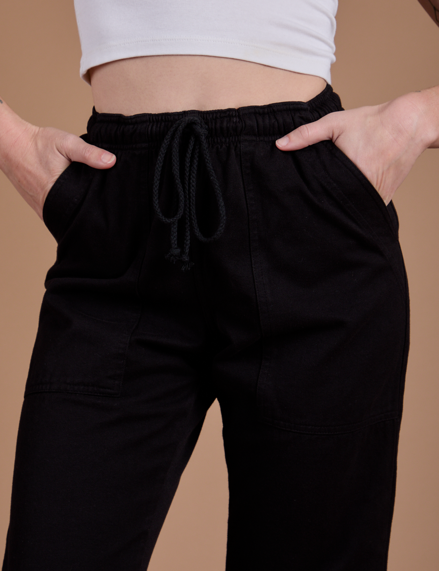 Organic Action Pants - Basic Black