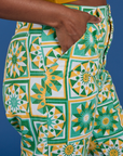 Work Pants - Spring Quilt Print