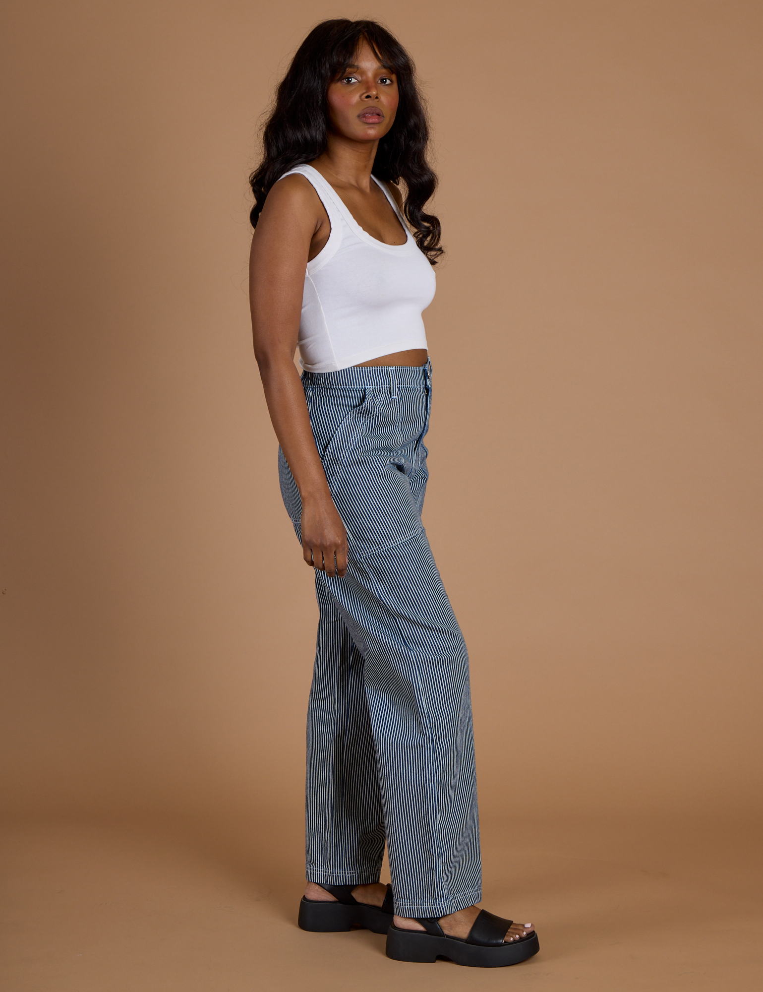 Railroad Denim Work Pants - Natural