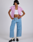 Pantry Button-Up - Lilac Purple