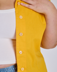 Pantry Button-Up - Sunshine Yellow