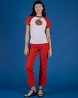 Produce Raglan Tee - Tomato