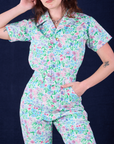 Vintage Wallpaper Jumpsuit