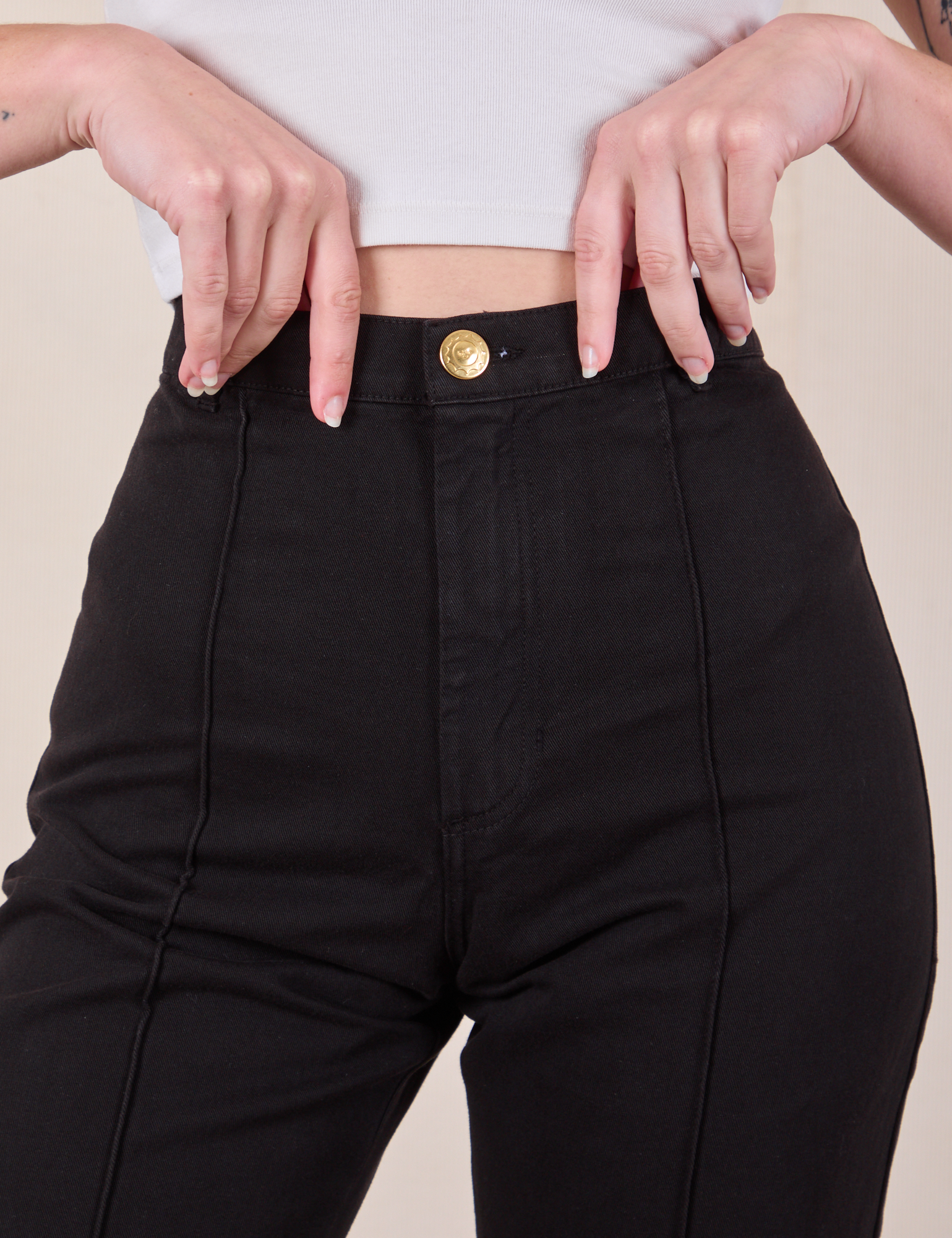 Western Pants - Basic Black – BIG BUD PRESS Western Pants - Basic Black – BIG BUD PRESS