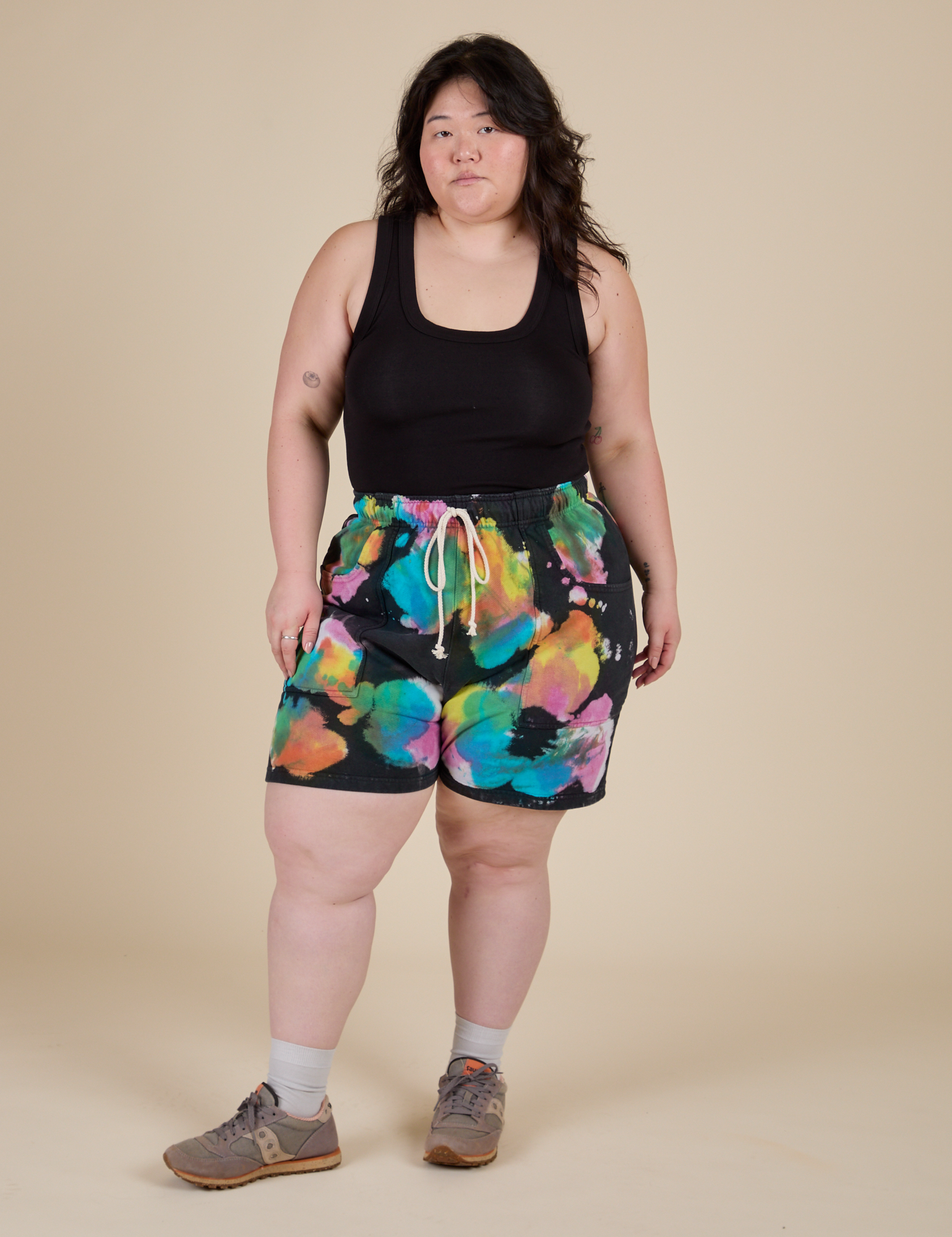 Heavyweight Sweat Shorts - Rainbow Magic Waters