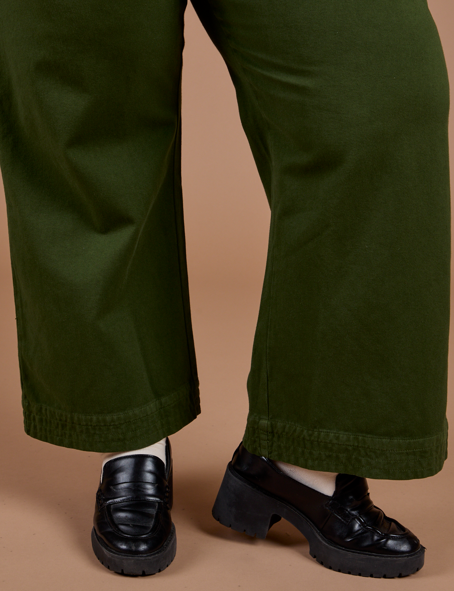 Organic Action Pants - Evergreen