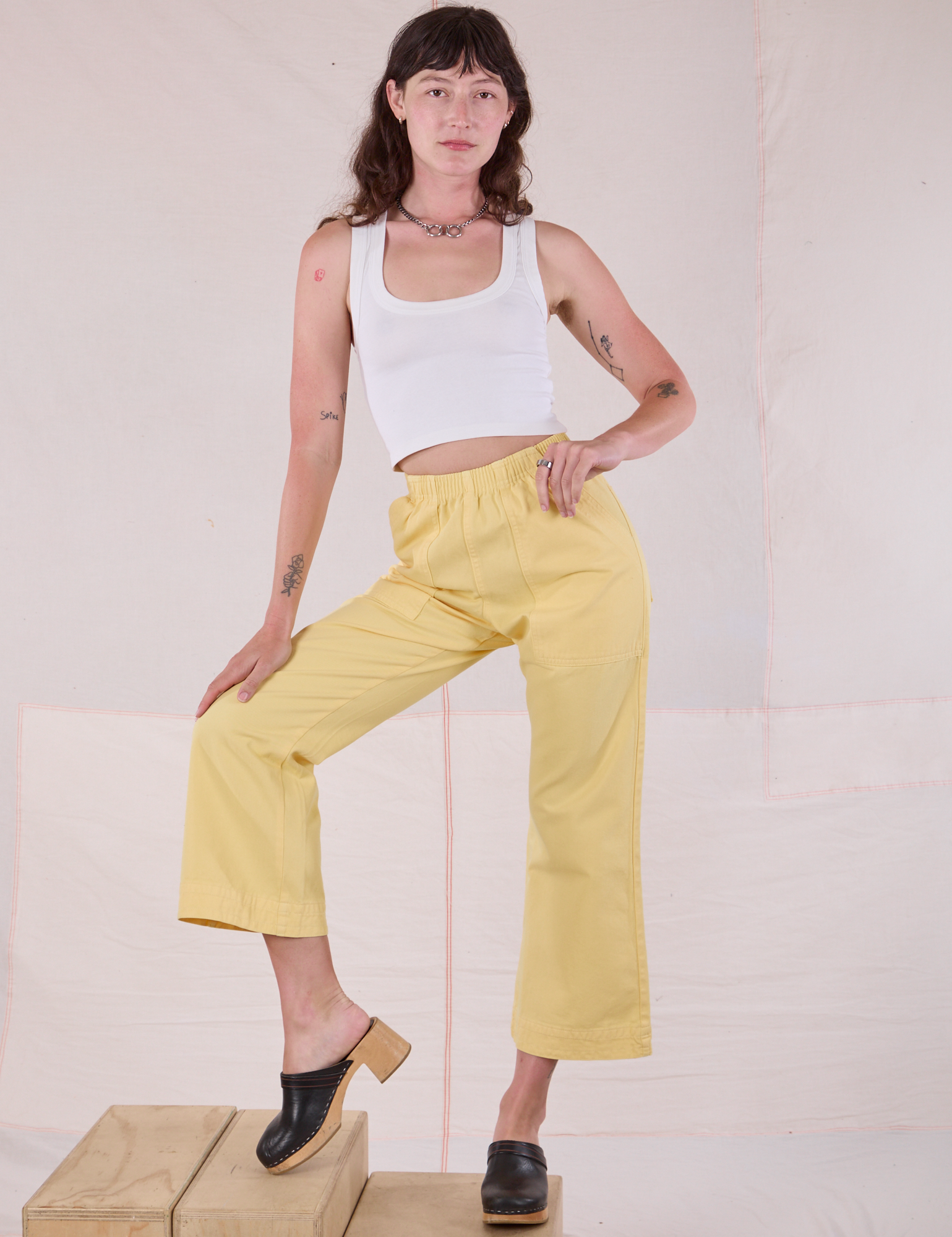 Action Pants - Butter Yellow