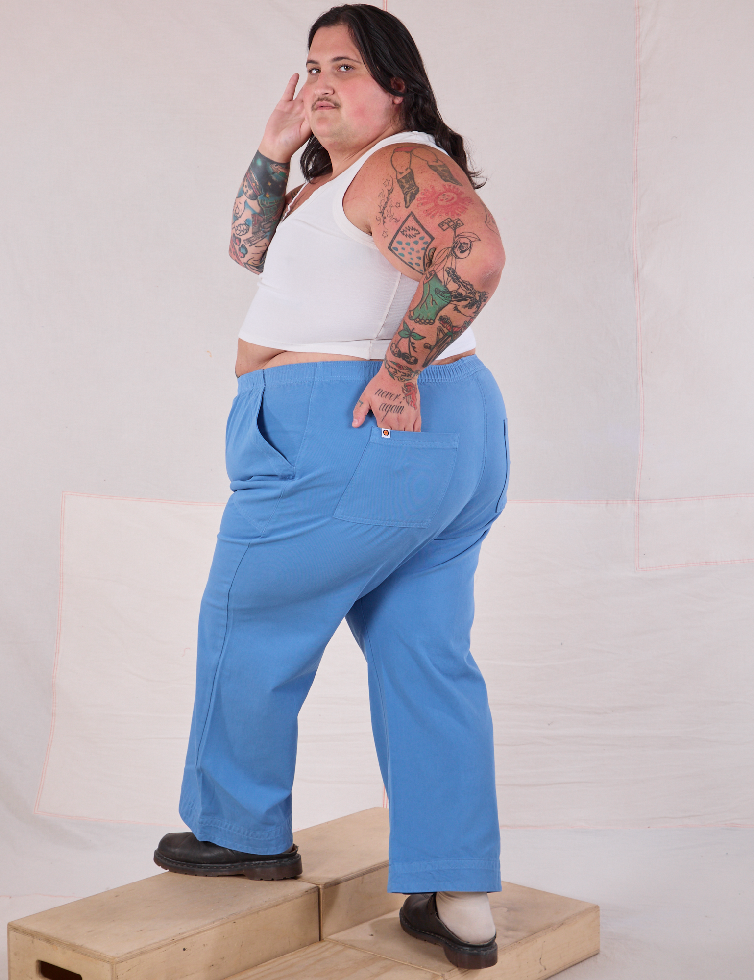 Action Pants - Greek Blue