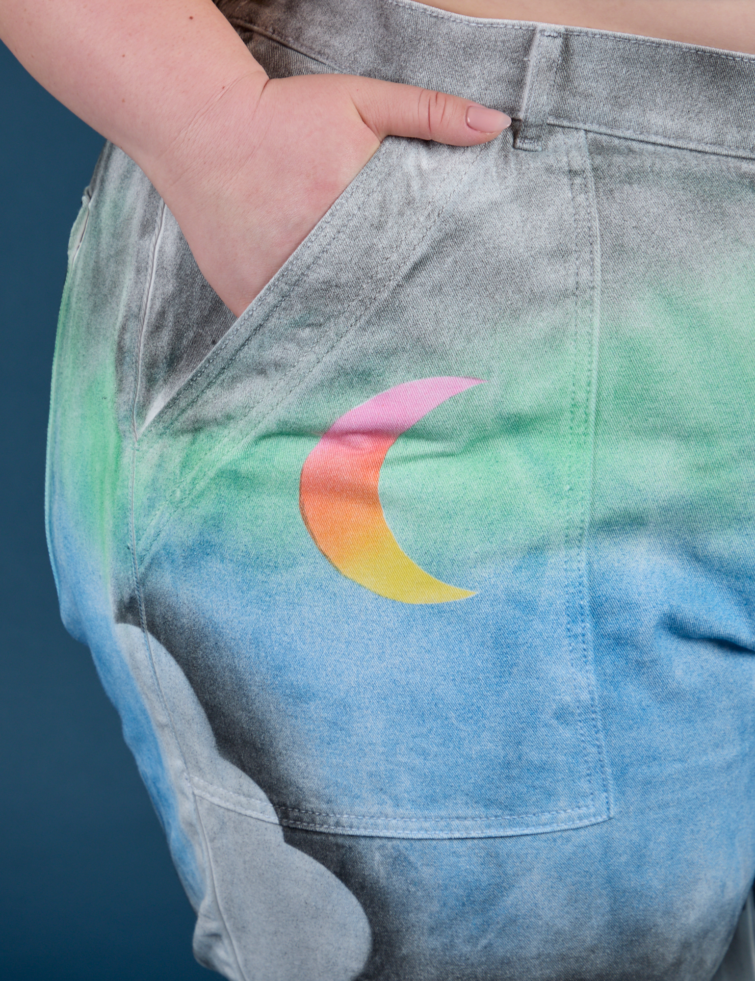 Work Pants - Night Sky Airbrush