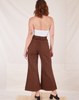 Back view of Bell Bottoms in Fudgesicle Brown on Alex