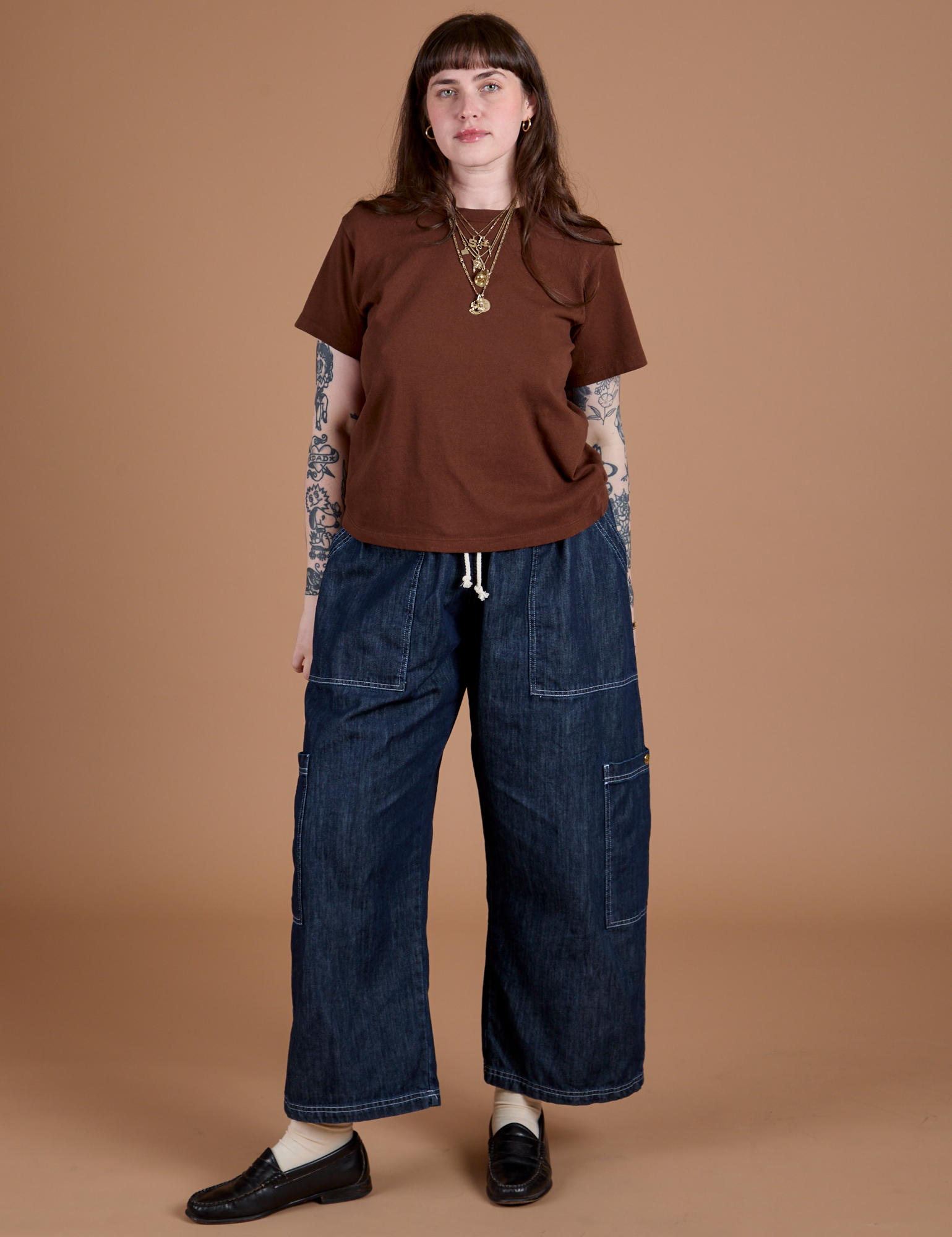 Burly Tee - Fudgesicle Brown