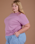 Burly Tee - Lilac Purple