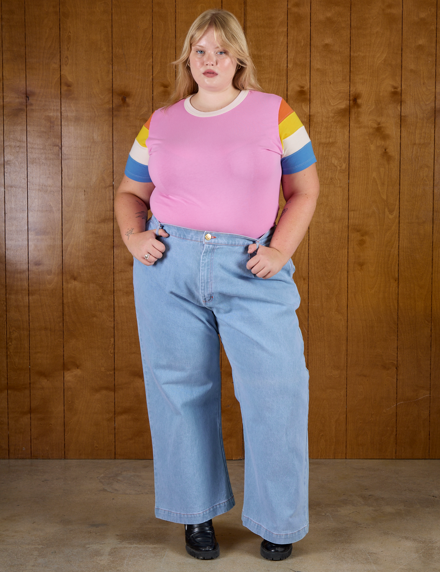 Calypso Tee - Bubblegum Multi
