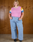 Calypso Tee - Bubblegum Multi