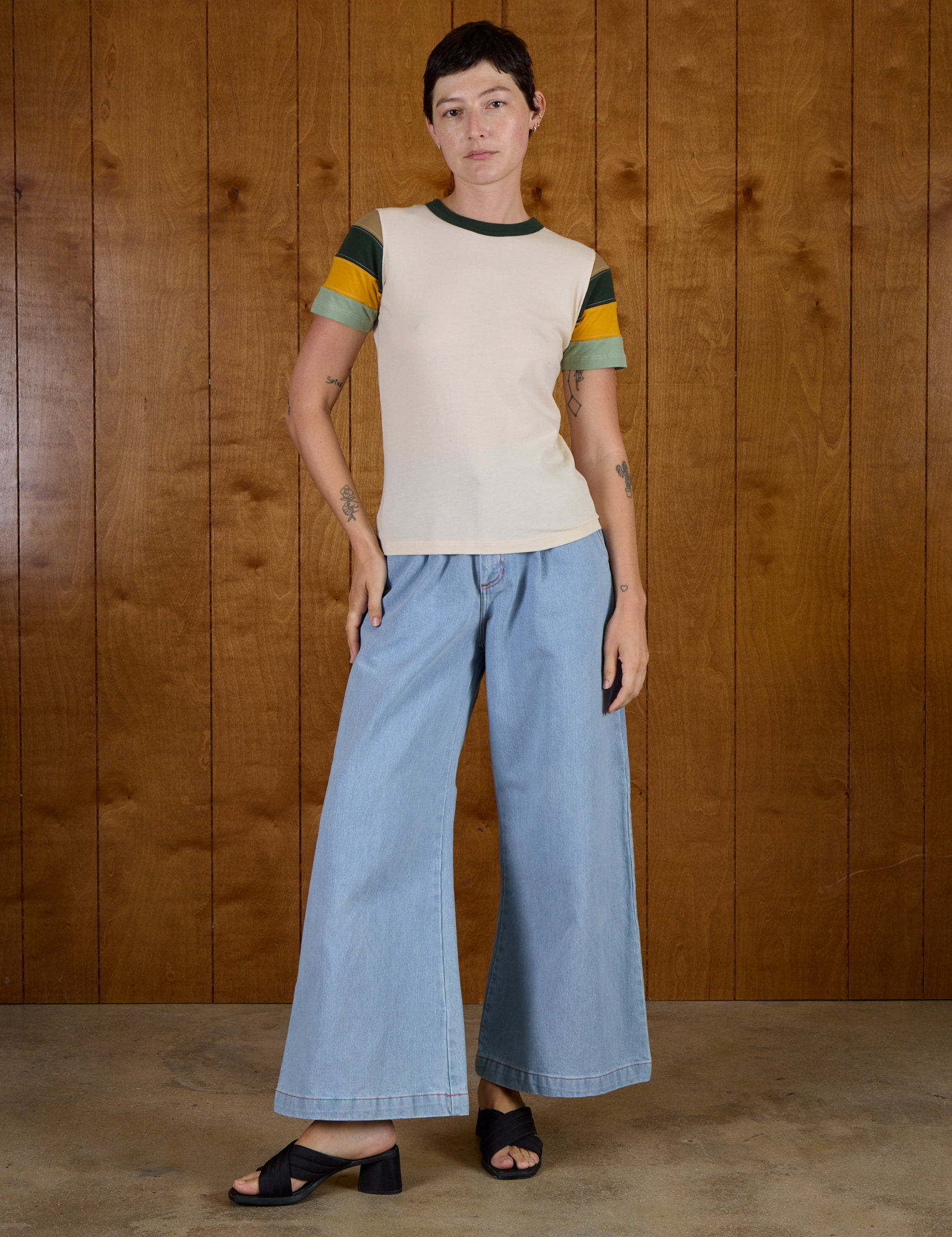 Calypso Tee - Off White Multi