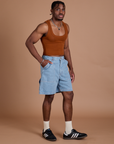 Carpenter Shorts - Light Wash