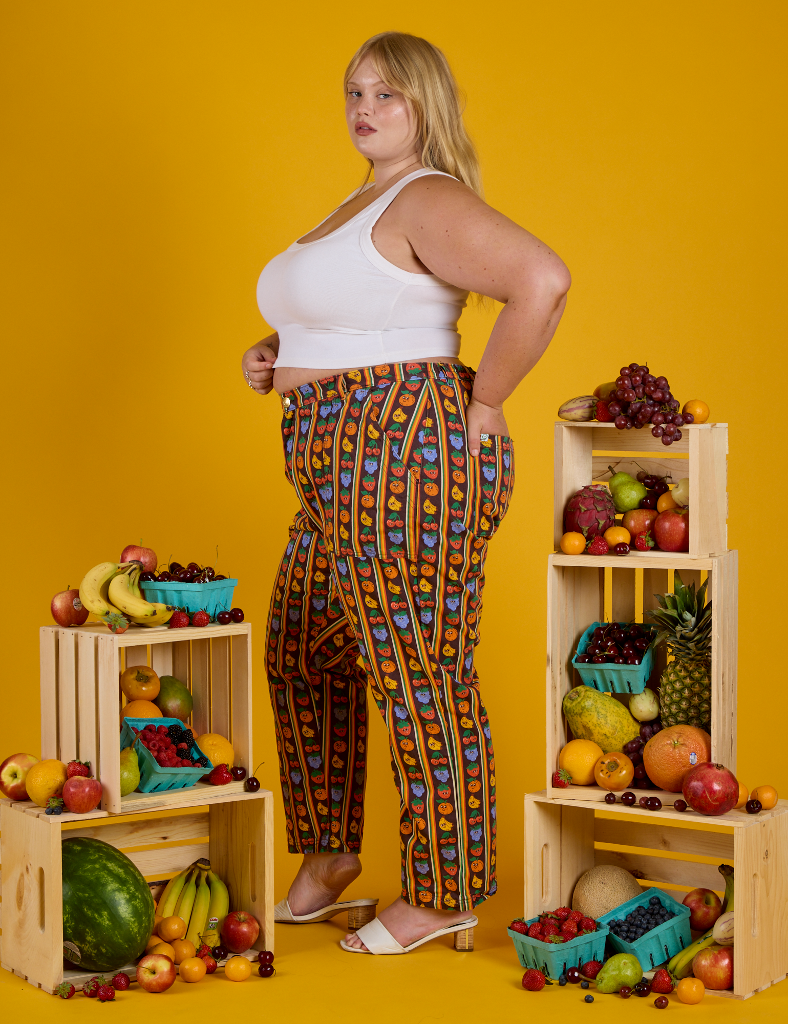 Work Pants - Fruit Fantasy