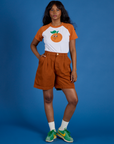 Produce Raglan Tee - Orange