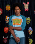 Raglan Tee in Haunted BBP worn by Jerrod
