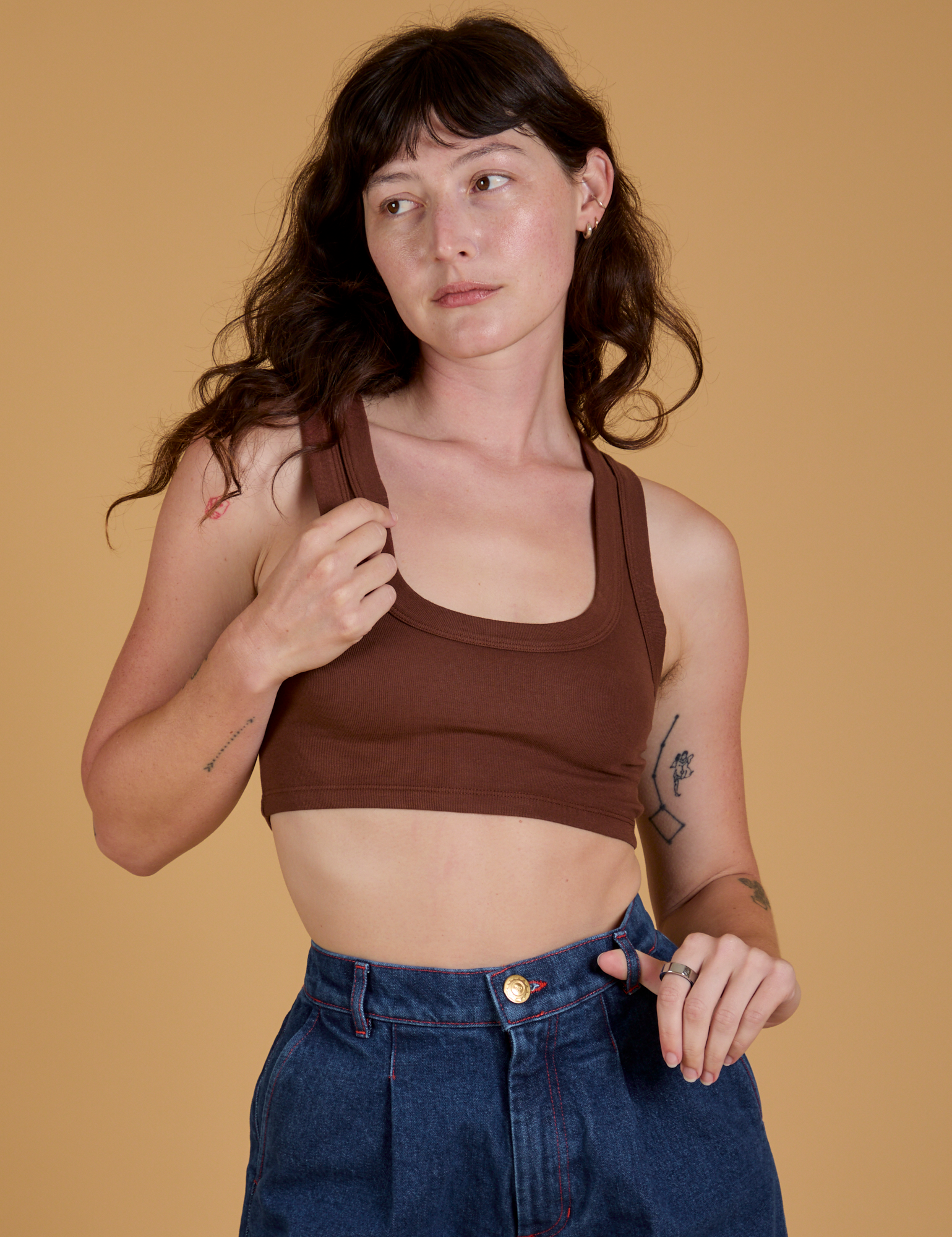 Mini Tank - Fudgesicle Brown