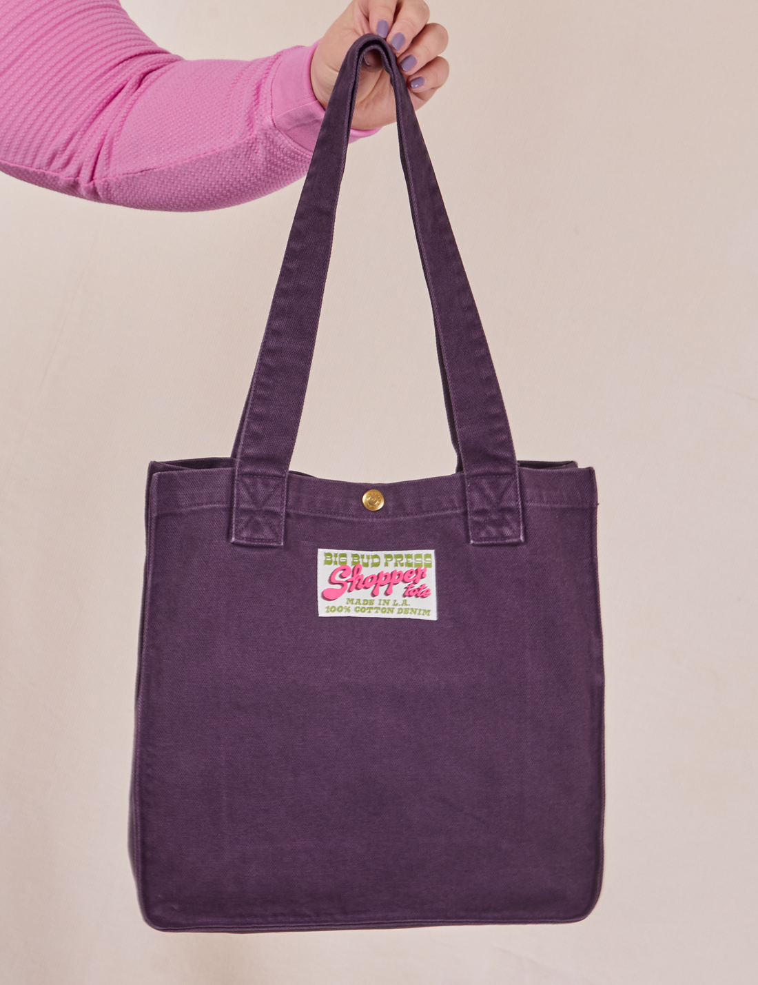 Shopper Tote Bag in Nebula Purple