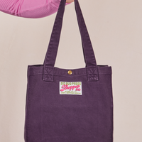 Shopper Tote Bag in Nebula Purple