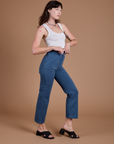 Organic Work Pants - French Blue