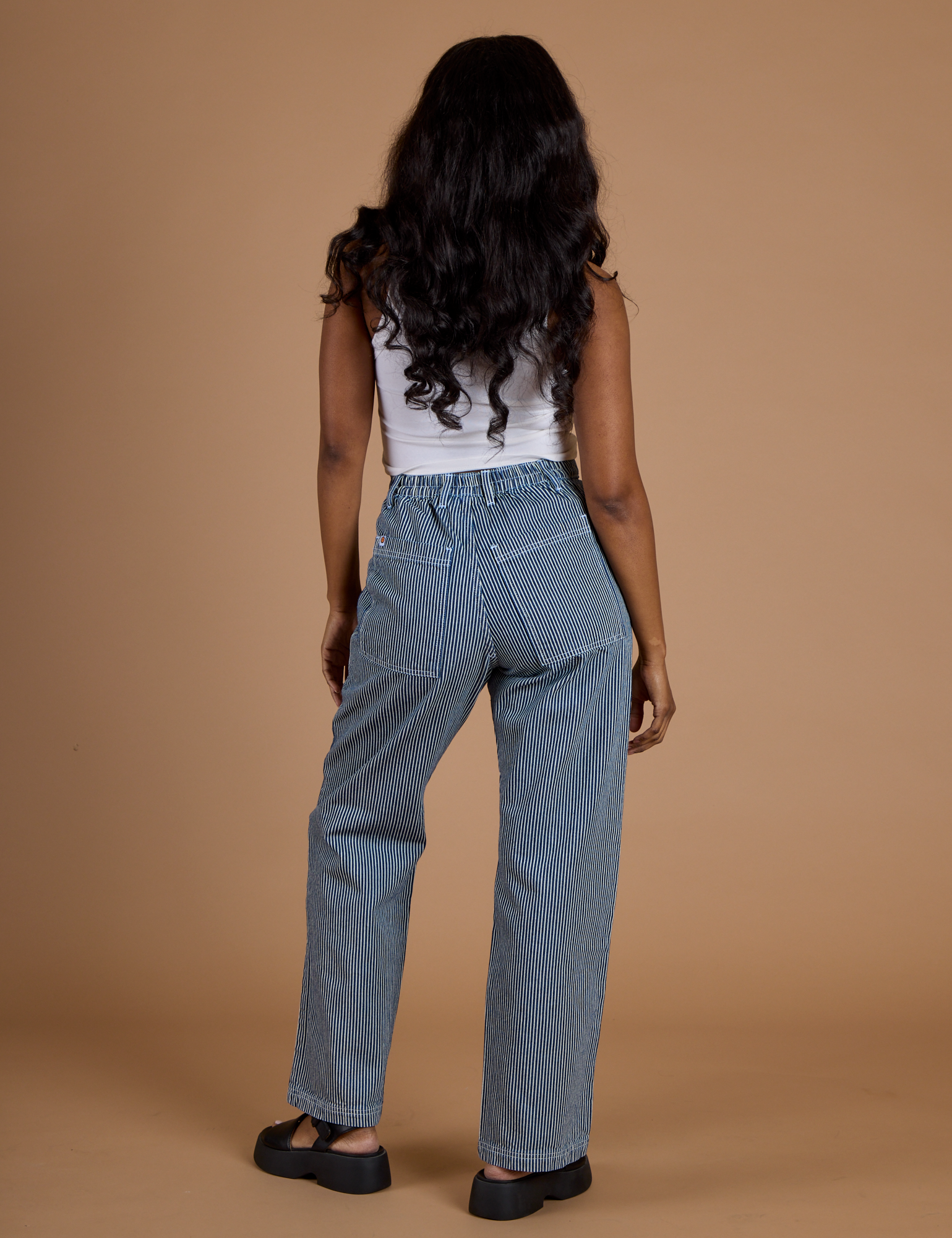 Railroad Denim Work Pants - Natural