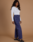 Railroad Denim Work Pants - Faded Grape Overdye