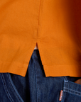 Pantry Button-Up - Creamsicle Orange