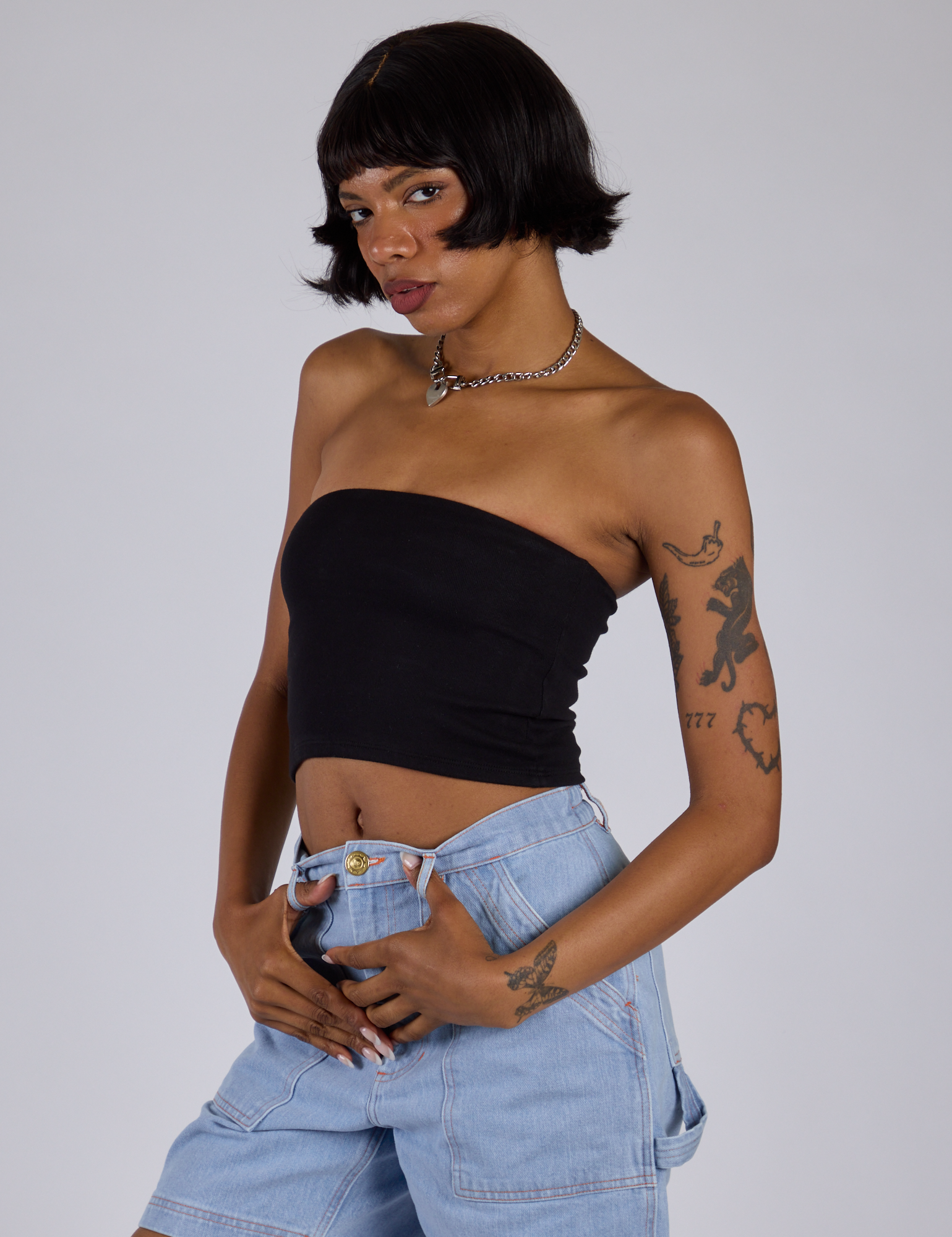 Tube Top - Basic Black