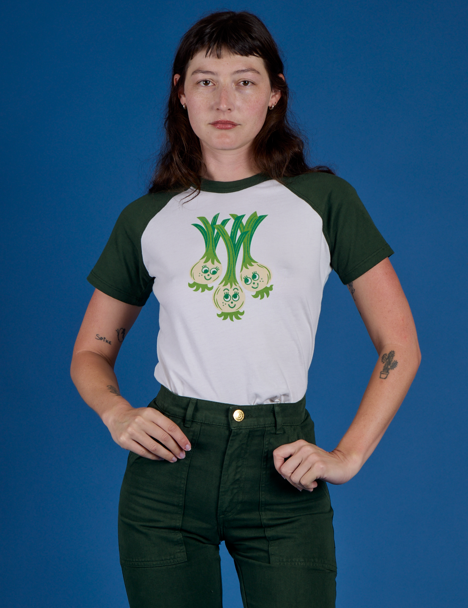 Produce Raglan Tee - Scallions