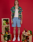 Veggie Village Pantry Button-Up