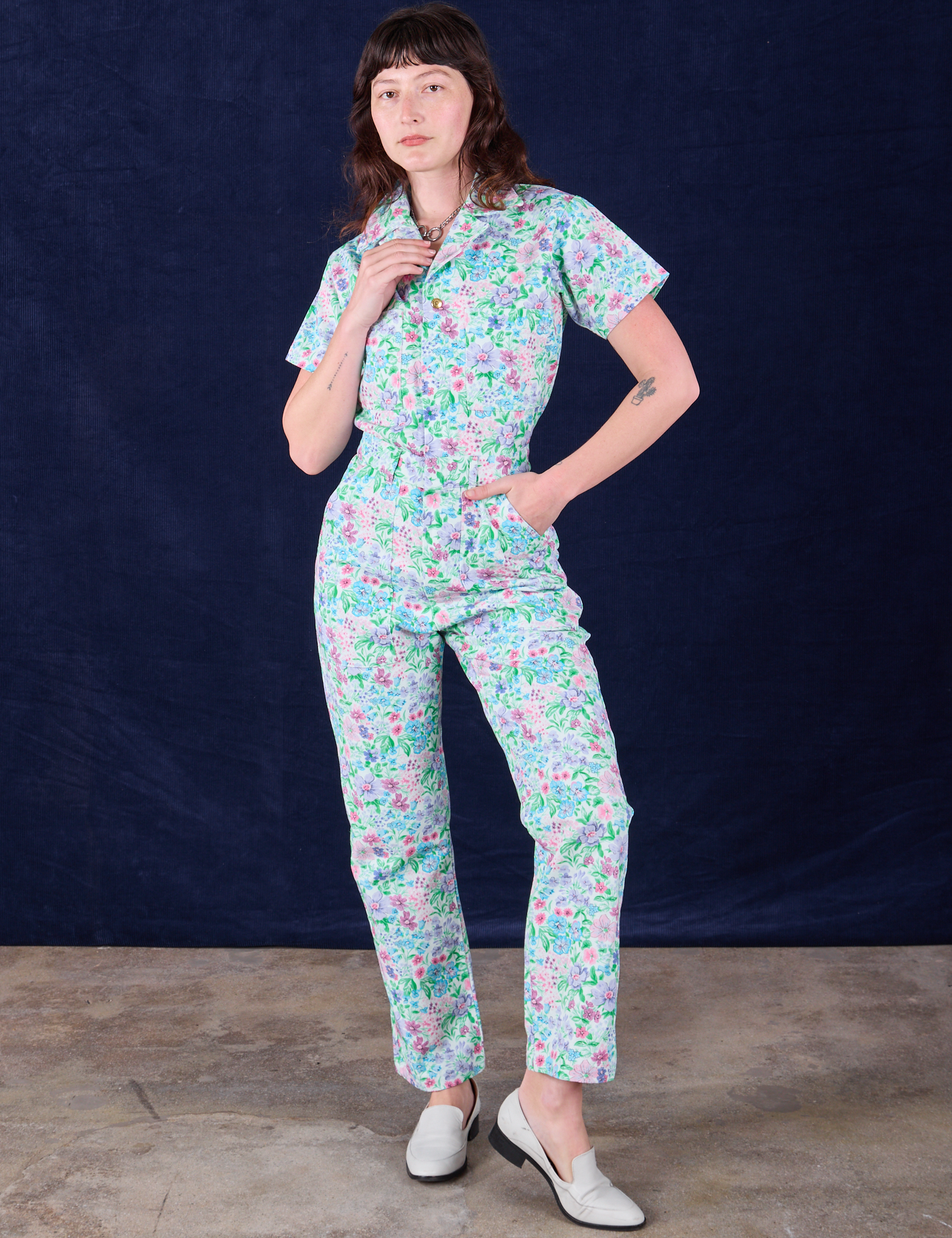 Vintage Wallpaper Jumpsuit