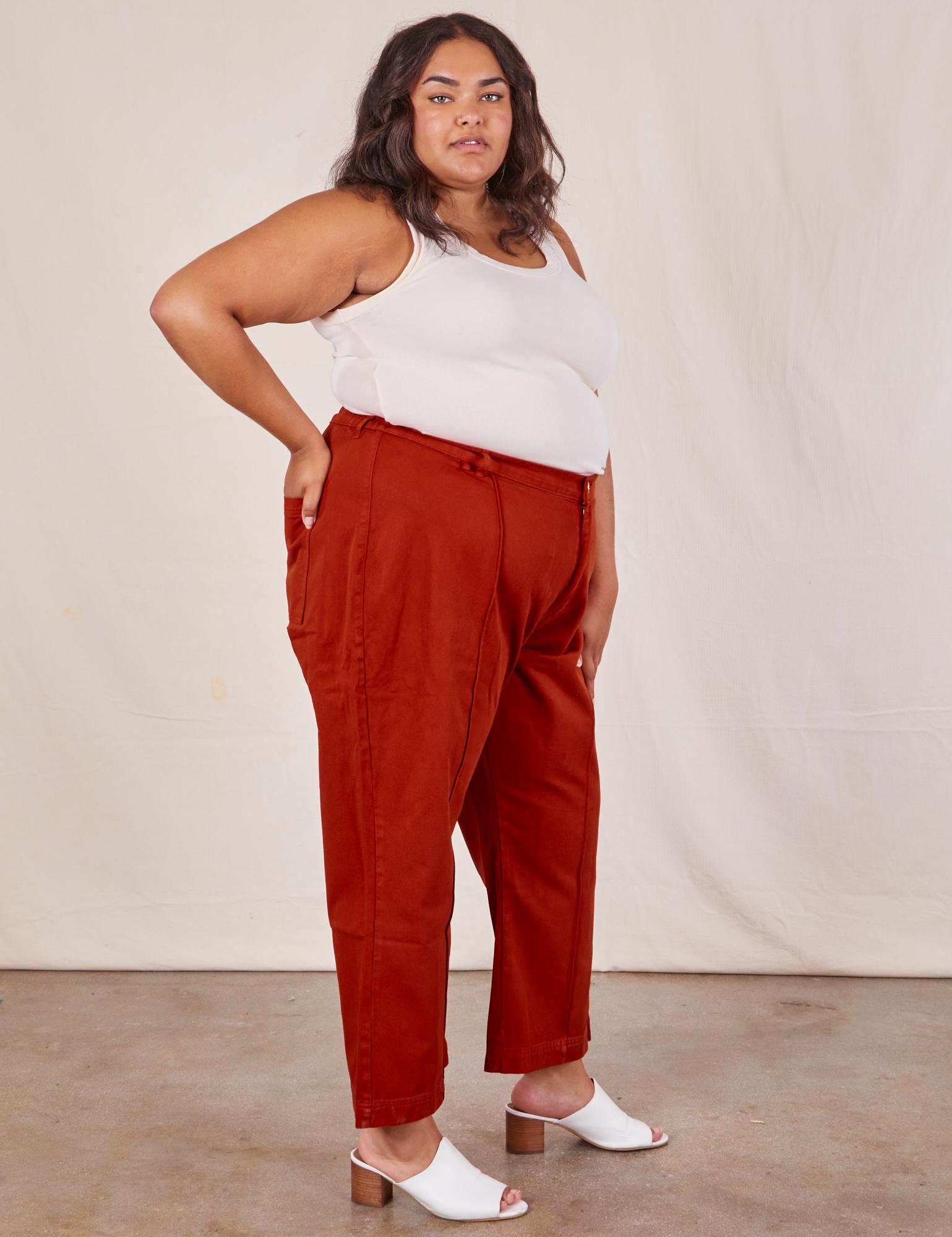 Wide Leg Dad Trousers curated on LTK