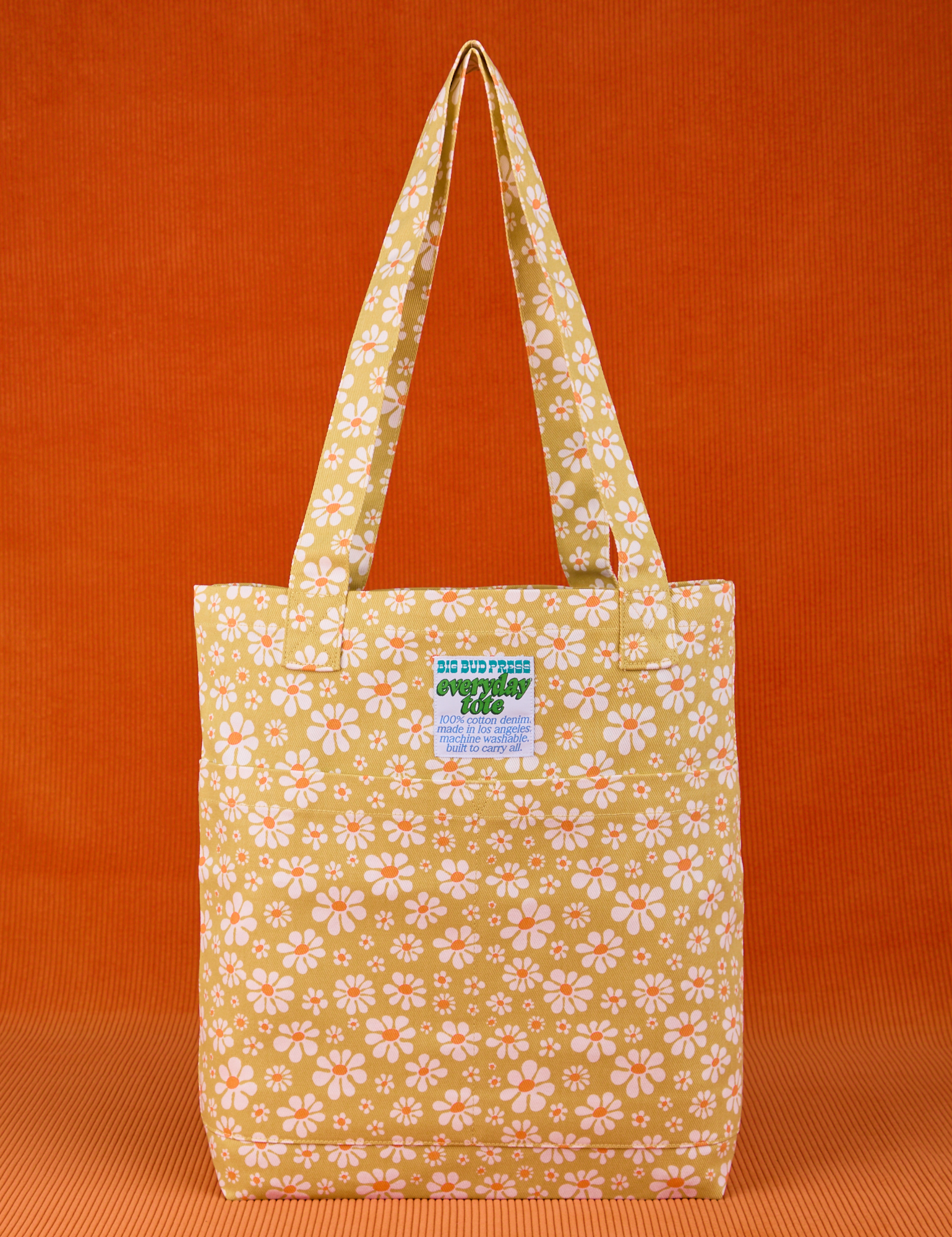 Mustard Lazy Daisy Everyday Tote