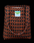 Everyday Tote in orange and black Halloween Icons