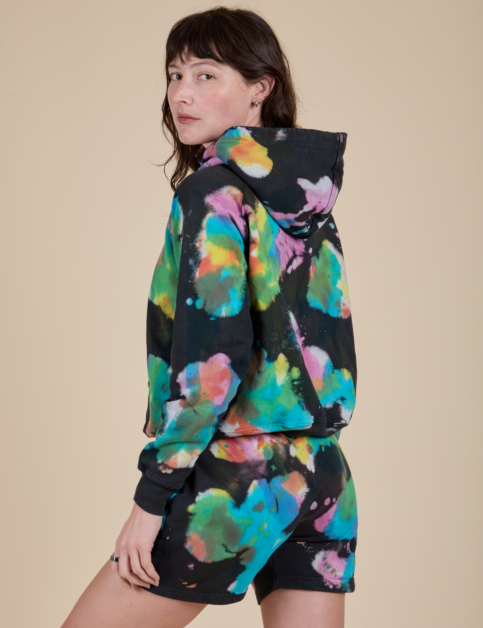 Heavyweight Oversized Hoodie - Rainbow Magic Waters