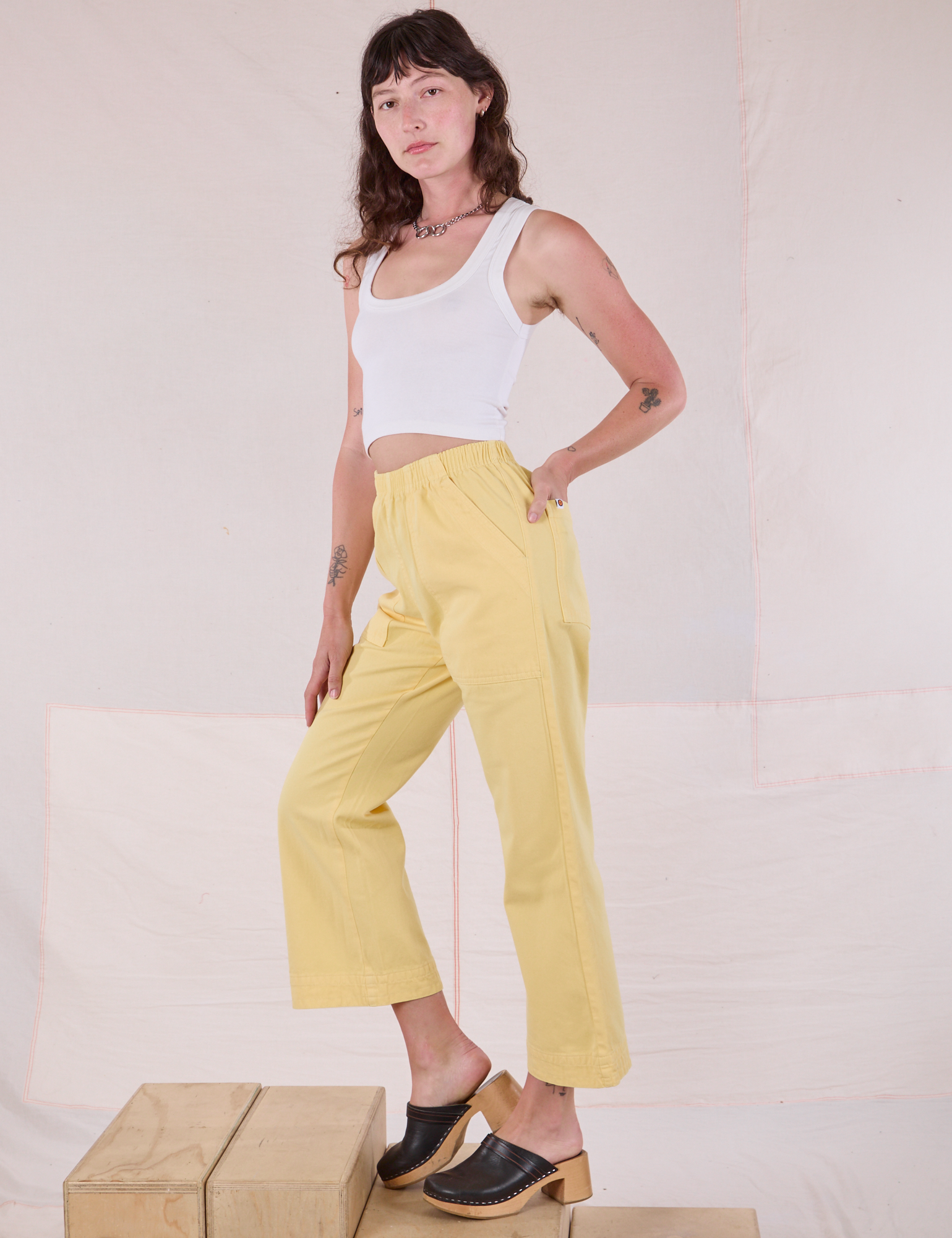 Action Pants - Butter Yellow
