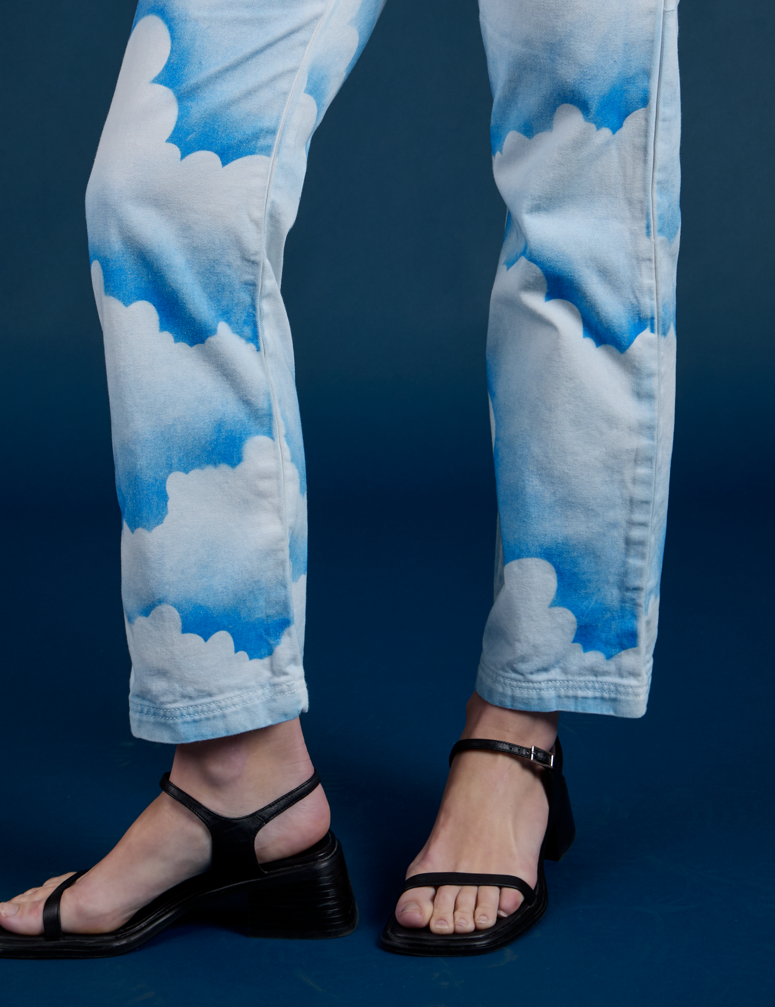 Work Pants - Sunny Cloud Airbrush